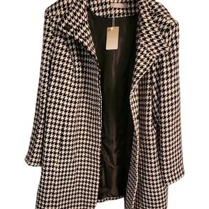 anthology overcoat jacket coat nwt vintage  womans 24